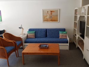 Woonkamer appartement in Zandvoort